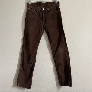 Levi’s 511 Brown Corduroy Waist 28 Length 30 Men’s Women’s